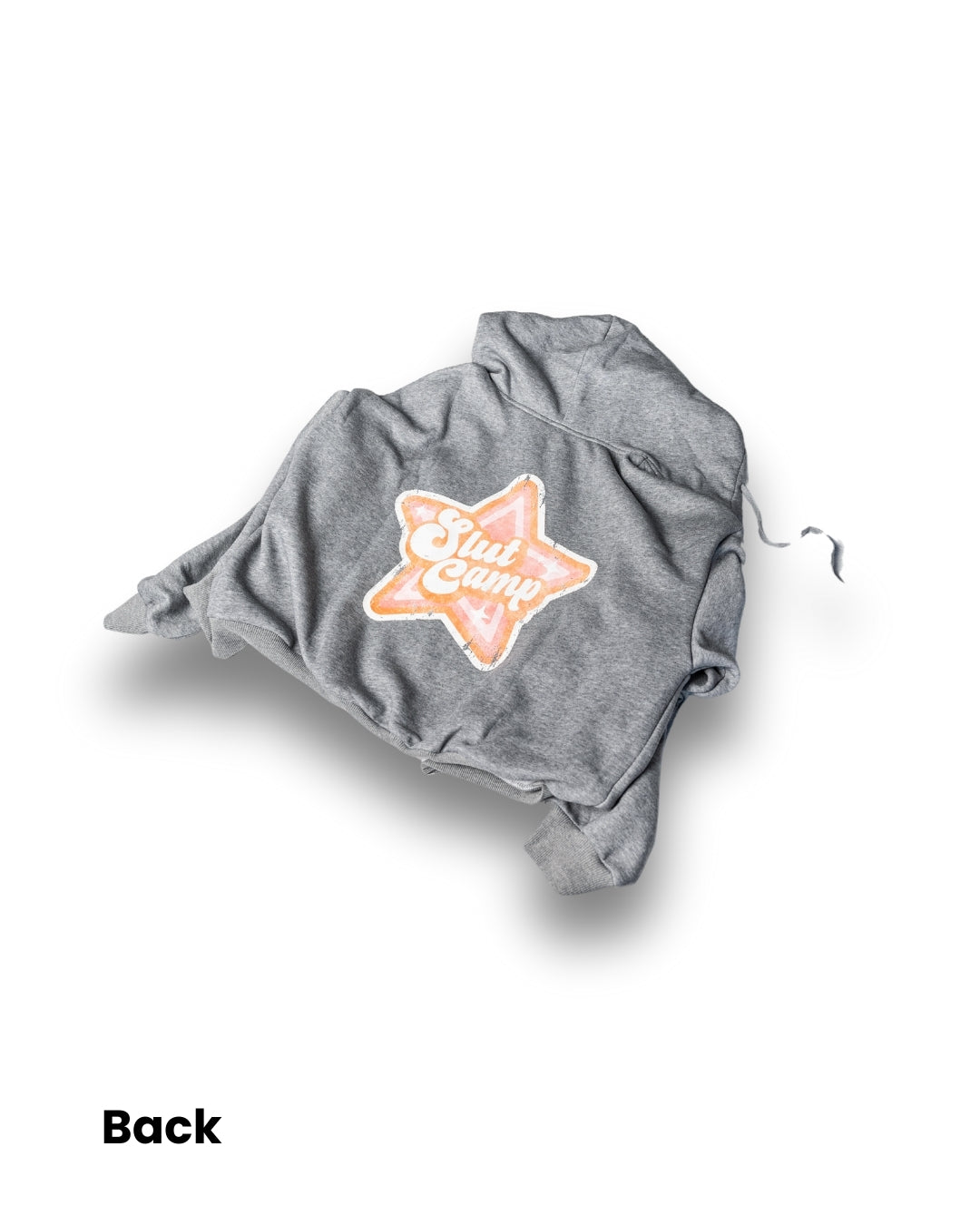 Slut Camp Star (Gray) Hoodie