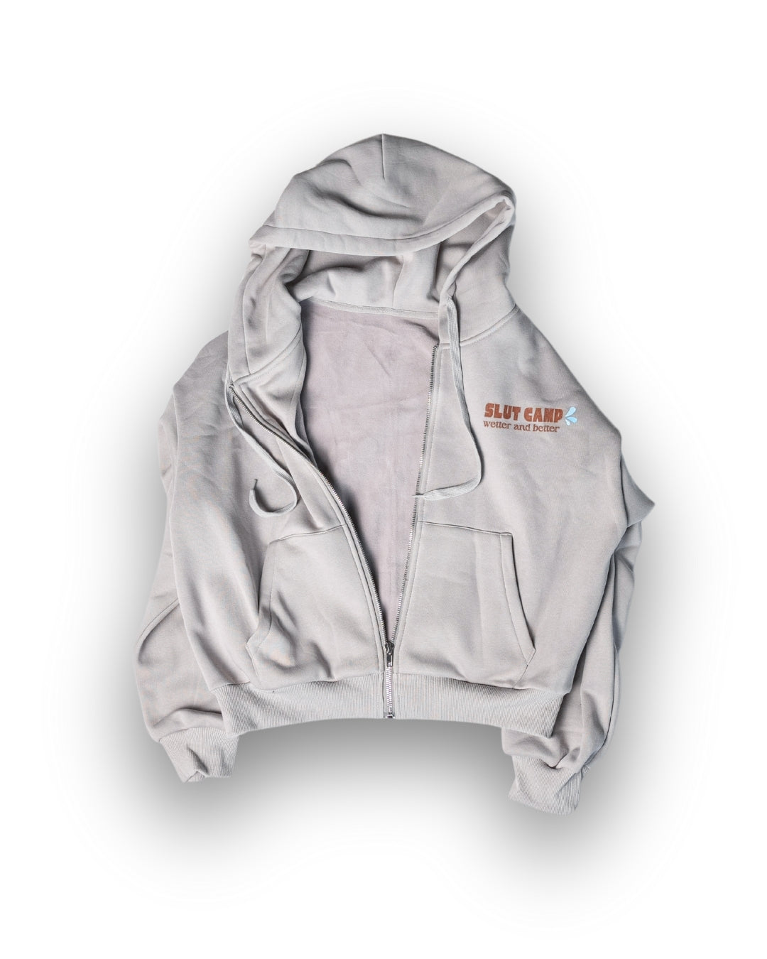 Wetter & Better (Gray) Hoodie