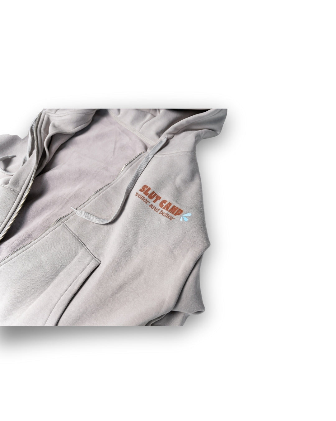 Wetter & Better (Gray) Hoodie