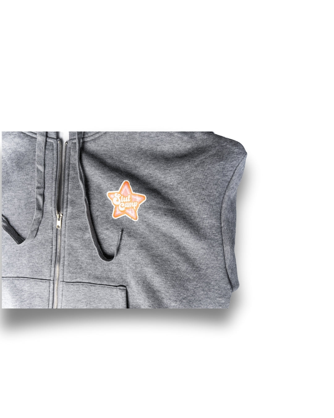 Slut Camp Star (Gray) Hoodie