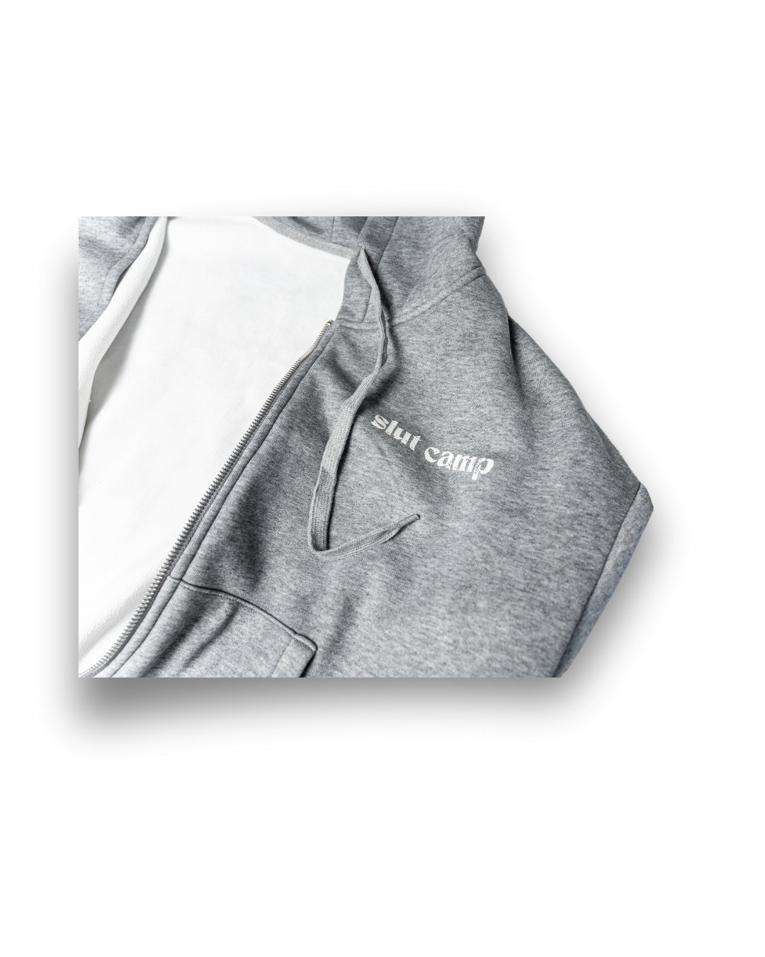 Bad Bitch Good Person (Gray) Hoodie
