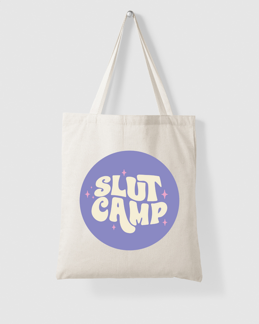 Retro Circle Tote Bag
