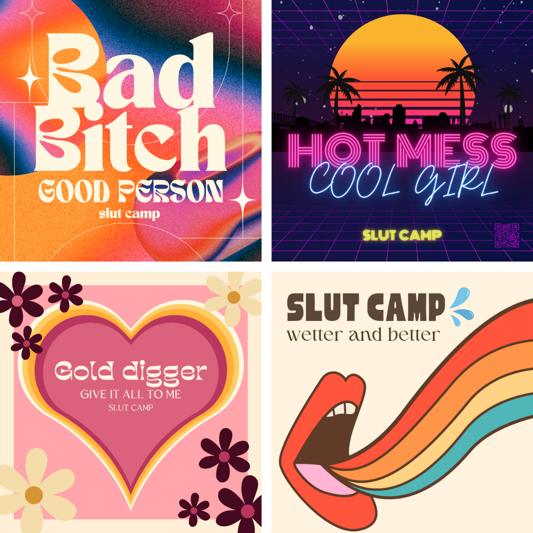 Slut Camp Sticker Bundle