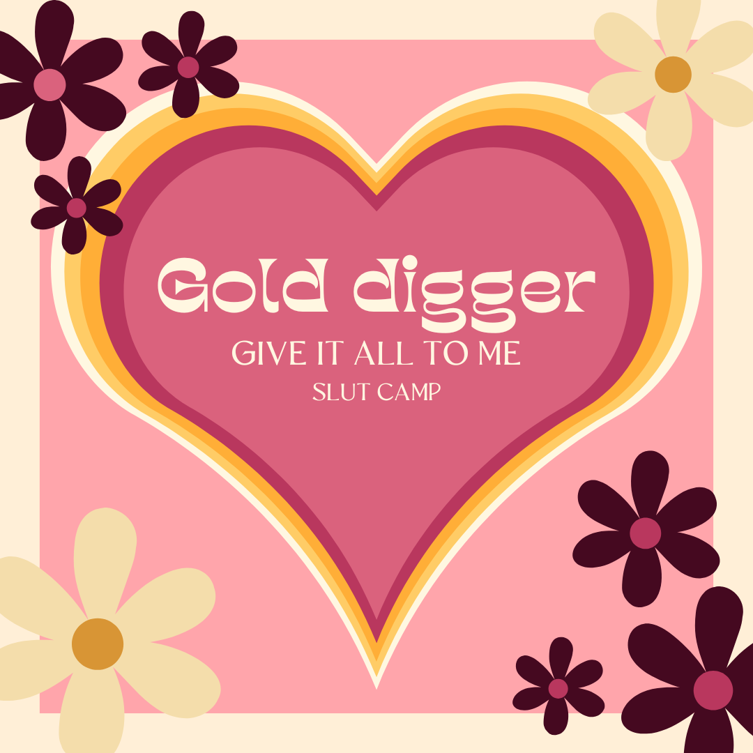 Gold Digger Sticker