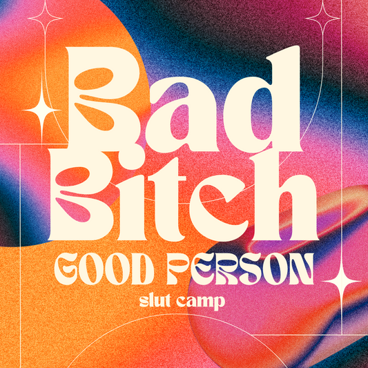 Bad Bitch, Good Person Sticker