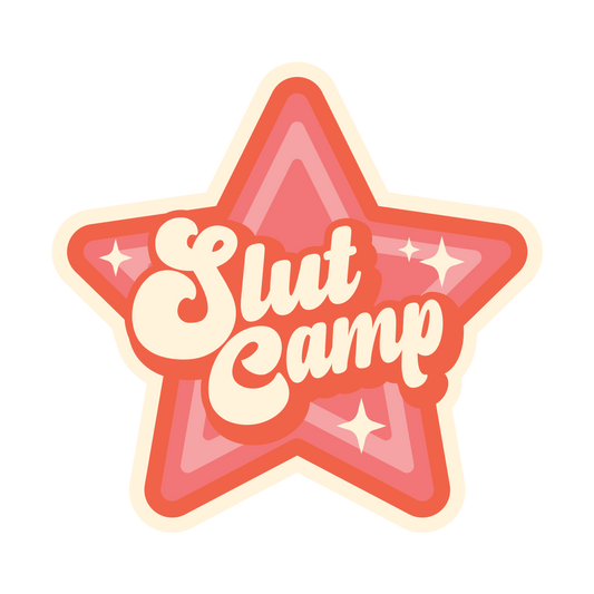 Slut Camp Logo Sticker